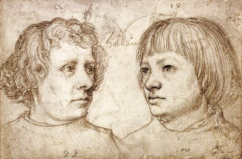 HOLBEIN, Hans the Elder Virgin and Child d France oil painting art